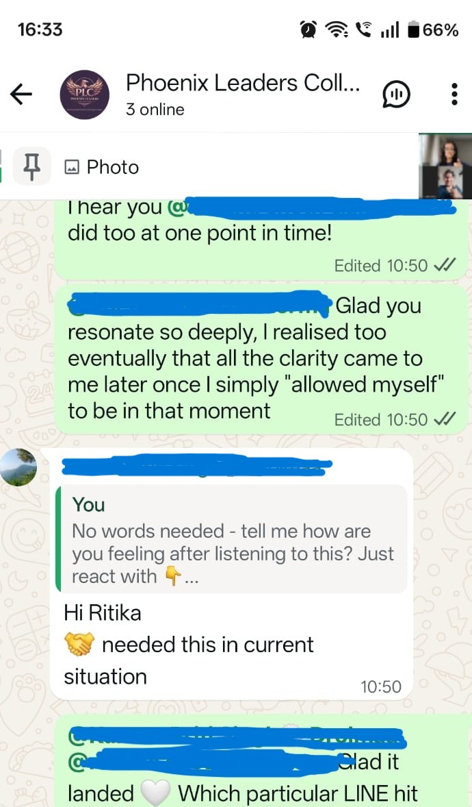 Inner Circle conversation